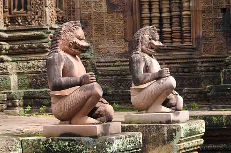 111 - Camboya - Angkor - templo de Banteay Srei